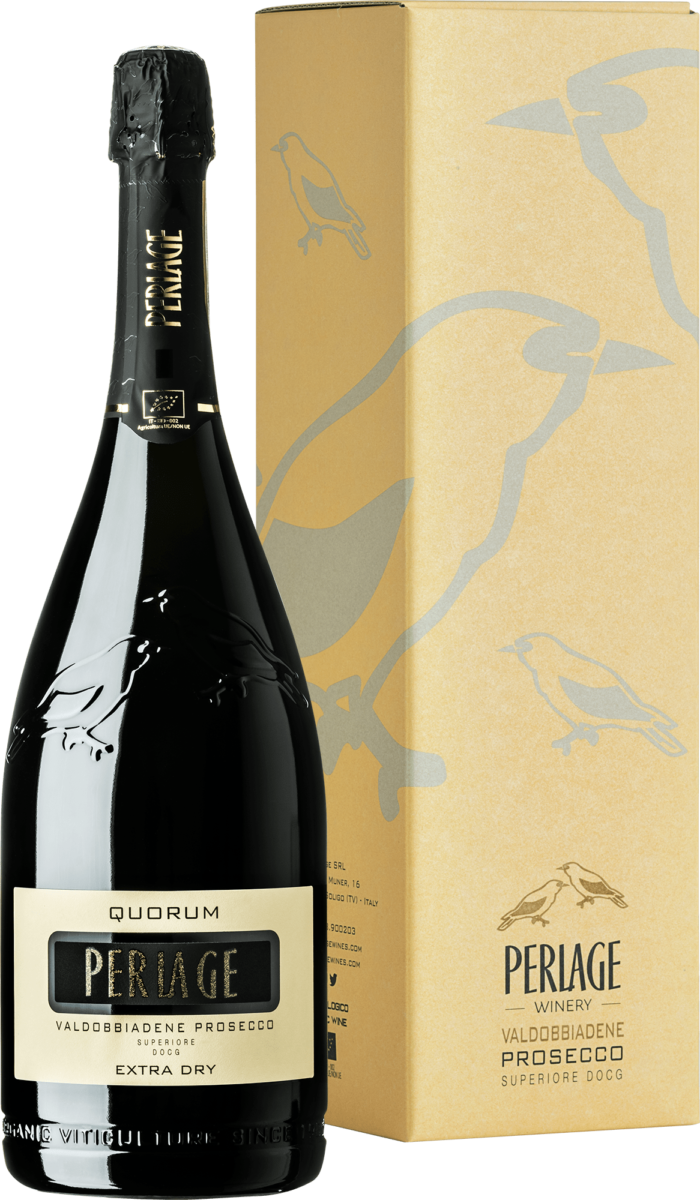 Quorum magnum: Valdobbiadene Prosecco Superiore DOCG Extra Dry formato magnum