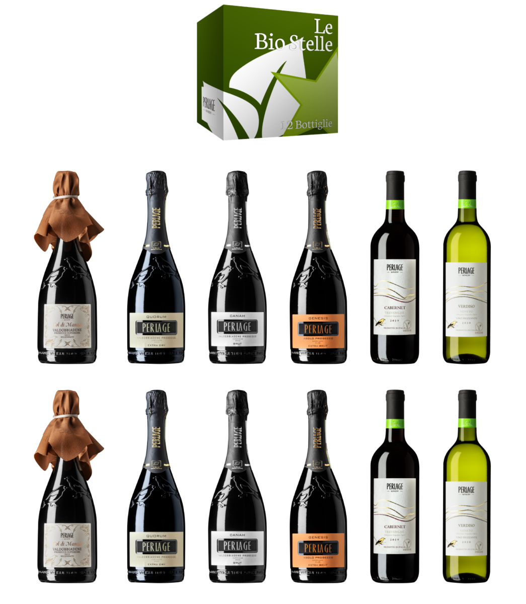 Le Bio Stelle: 12 bottiglie per un'esperienza Perlage a 360°