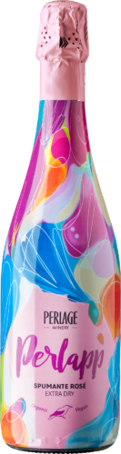 Perlapp rosé: Spumante Rosé Extra Dry biologico e vegano